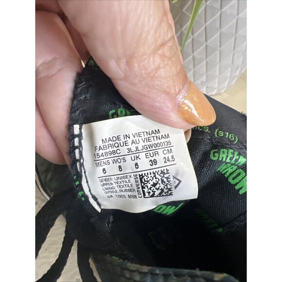 Converse Dc Comics X Chuck Taylor All Star Arrow Green Arrow Sz Men 6 Women 8 main image 6